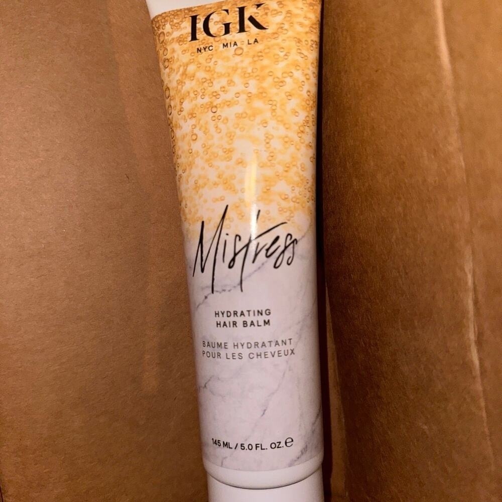 IGK Mistress Hydrating Hair Balm 5.0oz Leave-In Conditioning Treatment Cream New